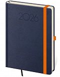 Diář 2026 denní A5 Praga - modrá