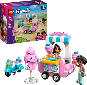 LEGO® Friends 42643 Stánek s cukrovou vatou a skútr