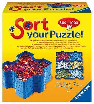 Třídič na puzzle - 6 úložných misek