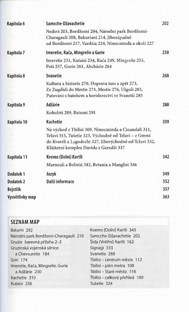 Náhled Gruzie - Turistický průvodce