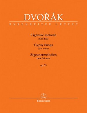 Cigánské melodie nižší hlas, op. 55