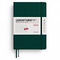 Daily Planner 2026 Medium (A5) Forest Green - tečkovaný