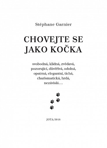 Náhled Chovejte se jako kočka