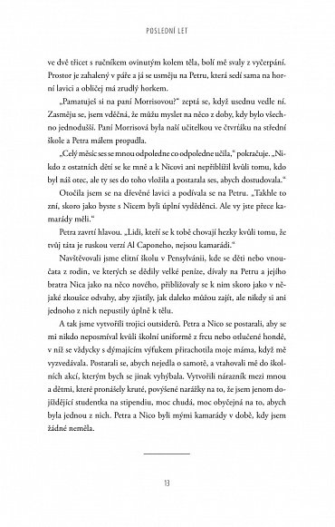 Náhled Poslední let