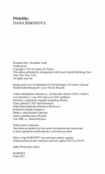 Náhled Skandální vášeň