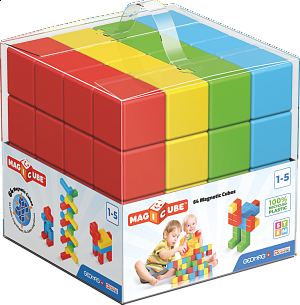 Geomag Magicube Full Color 64 dílků (magnetická stavebnice)