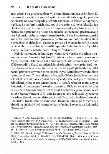 Náhled O švestky a brambory - Prusko-rakouská válka o bavorské dědictví 1778-1779