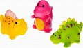 Dinosaurus 3ks do vody stříkací plast 7-9cm v sáčku 13,5x20cm 0m+