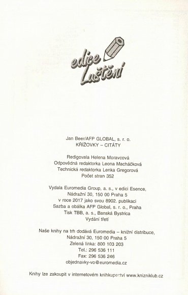 Náhled Křížovky - citáty