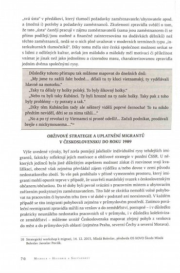 Náhled Migrace - Historie a současnost