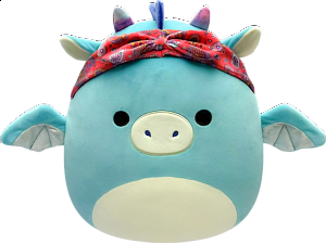 Squishmallows Modrý drak Tatiana 20 cm