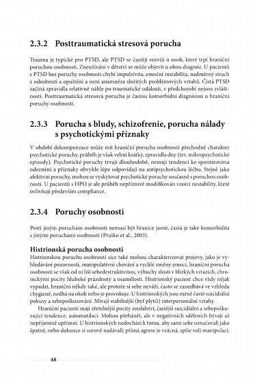 Náhled Hraniční porucha osobnosti a její léčba