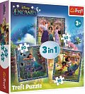 Trefl Puzzle Encanto: Postavy/3v1 (20,36,50 dílků)