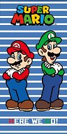 Dětská osuška Super Mario a Luigi