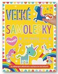 Veľké samolepky a maľovanky pre malé ruky Jednorožce