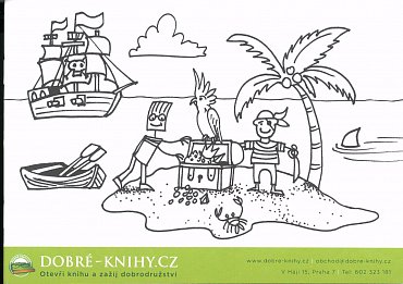 Náhled Omalovánky s postavičkou Booky