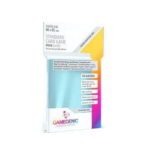 Gamegenic: PRIME Standard Card Sleeves 50 Pack - Clear