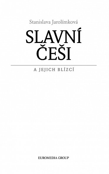 Náhled Slavní Češi a jejich blízcí