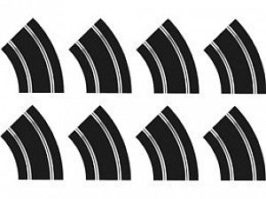 Rozšíření trati SCALEXTRIC C8196 - R2 Curve *8 Track Extension Pack
