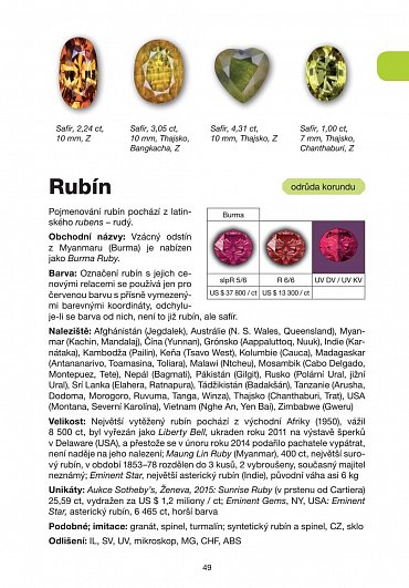 Náhled Encyklopedie drahých kamenů