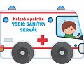 Kolesá v pohybe Vodič sanitky Servác