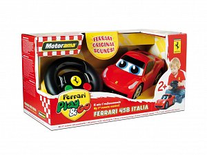 Ferrari RC auto 458 - červené