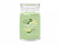 YANKEE CANDLE Vanilla Lime svíčka 567g / 2 knoty (Signature velký)