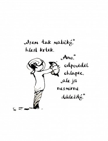Náhled Chlapec, krtek, liška a kůň