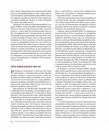 Náhled Encyklopedie olympioniků: Čeští a českoslovenští sportovci na olympijských hrách