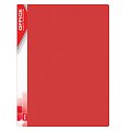 Office Products katalogová kniha, A4, PP, 30 kapes, červená