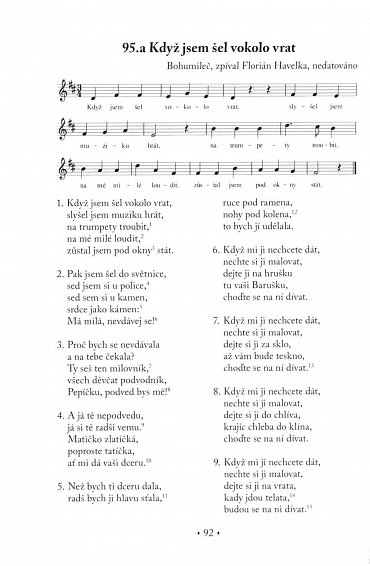 Náhled Lidové písně z Podještědí