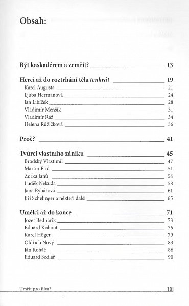 Náhled Umřít pro film?