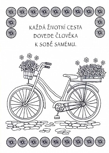 Náhled Láska, radost, štěstí - Omalovánky pro dospělé