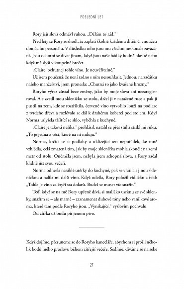 Náhled Poslední let