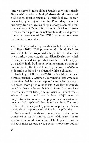 Náhled Než stromům dojde dech - Jak se stromy učí zvládat změnu klimatu a proč nás les zachrání, když mu to dovolíme