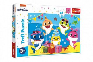 Trefl Puzzle Baby Shark - Oslava / 24 dílků MAXI