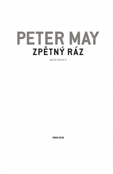 Náhled Zpětný ráz, 1.  vydání