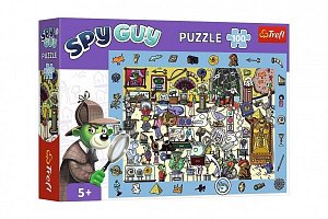 Puzzle s hledáním obrázků Spy Guy: Muzeum/100 dílků