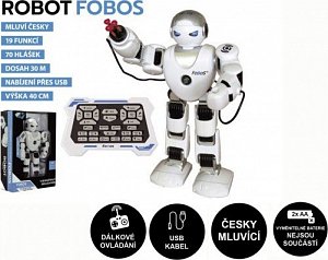Robot RC FOBOS interaktivní chodící