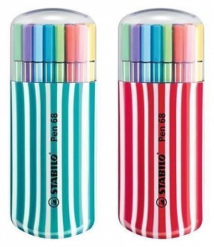 Fixa STABILO Pen 68 sada 20 ks Zebrui