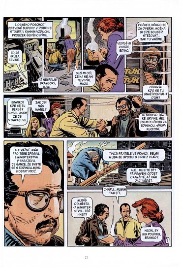 Náhled Fax ze Sarajeva