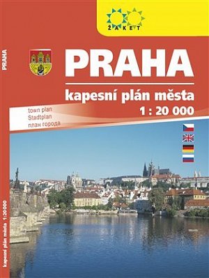 PRAHA kapesní plán A6, 2.  vydání