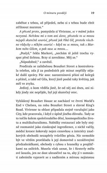 Náhled O minutu později