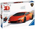 3D Puzzle: Lamborghini Huracán EVO oranžové 108 dílků