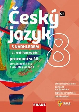 Český jazyk 8 s nadhledem 2v1 - Hybridní pracovní sešit, 3.  vydání