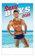 Kalendář nástěnný 2026 - Sexy Boys