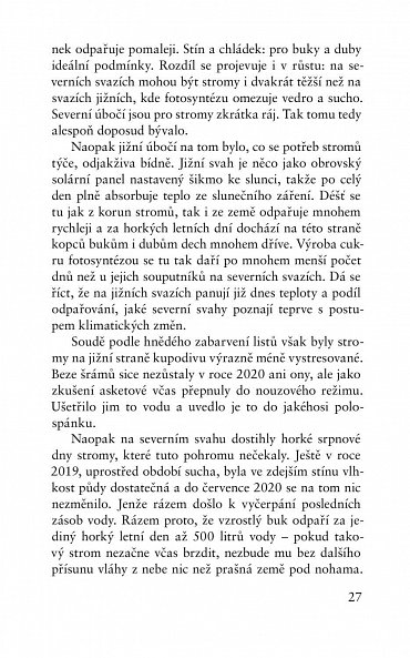 Náhled Než stromům dojde dech - Jak se stromy učí zvládat změnu klimatu a proč nás les zachrání, když mu to dovolíme
