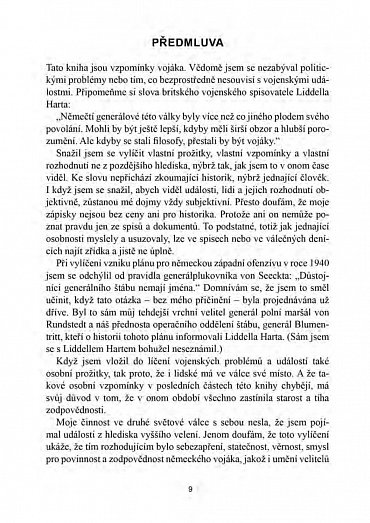 Náhled Ztracená vítězství - Paměti německého polního maršála