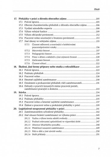 Náhled Překážky v práci na straně zaměstnance i zaměstnavatele