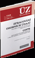 ÚZ 1319 Zpracování osobních údajů, GDPR